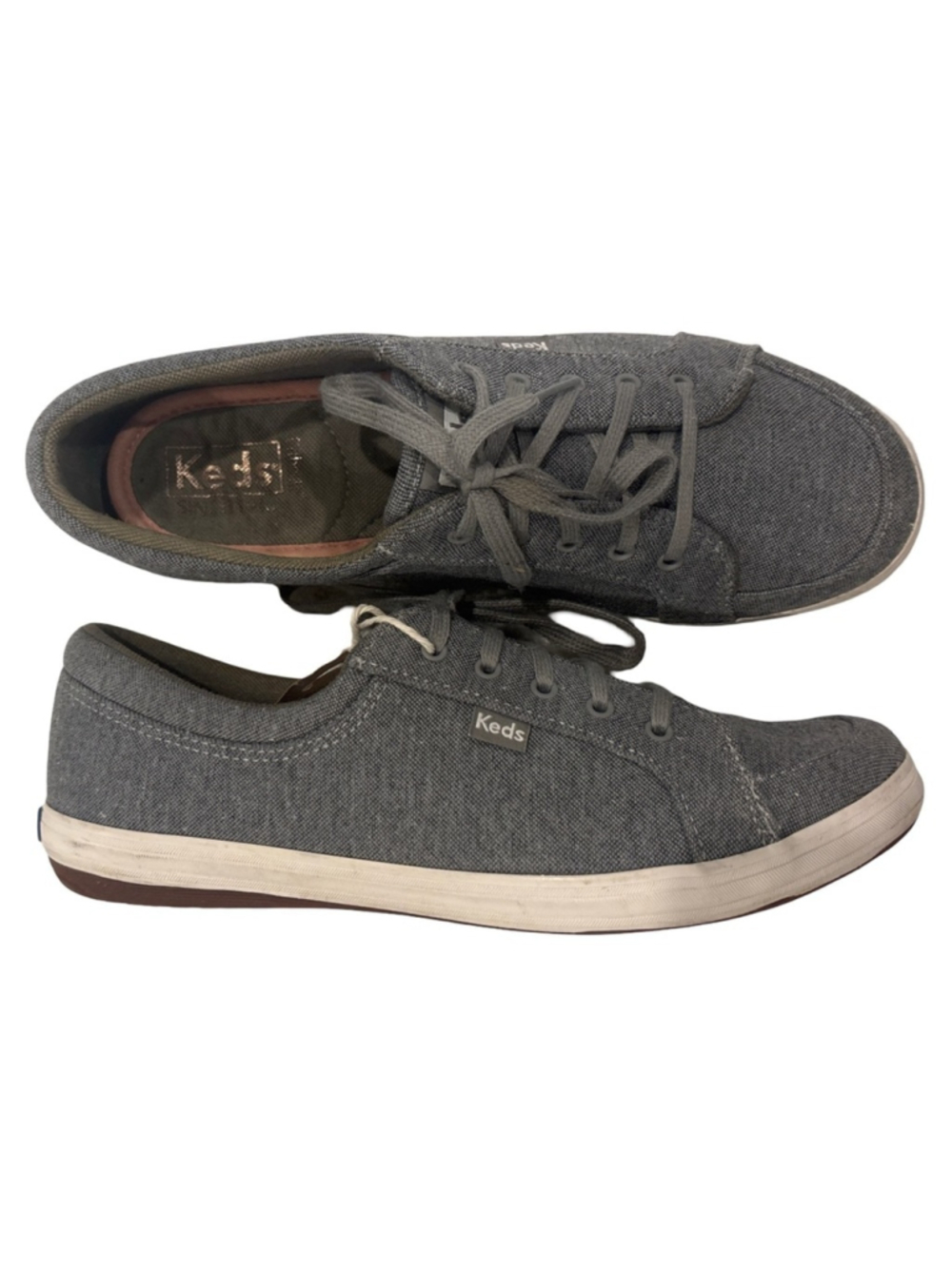 Casual Minimalist keds Sneakers – Gray – 8